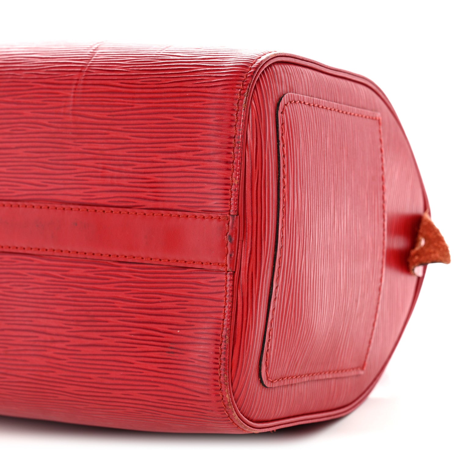 Louis Vuitton Epi Speedy 25 Castillan Red 10 of 14