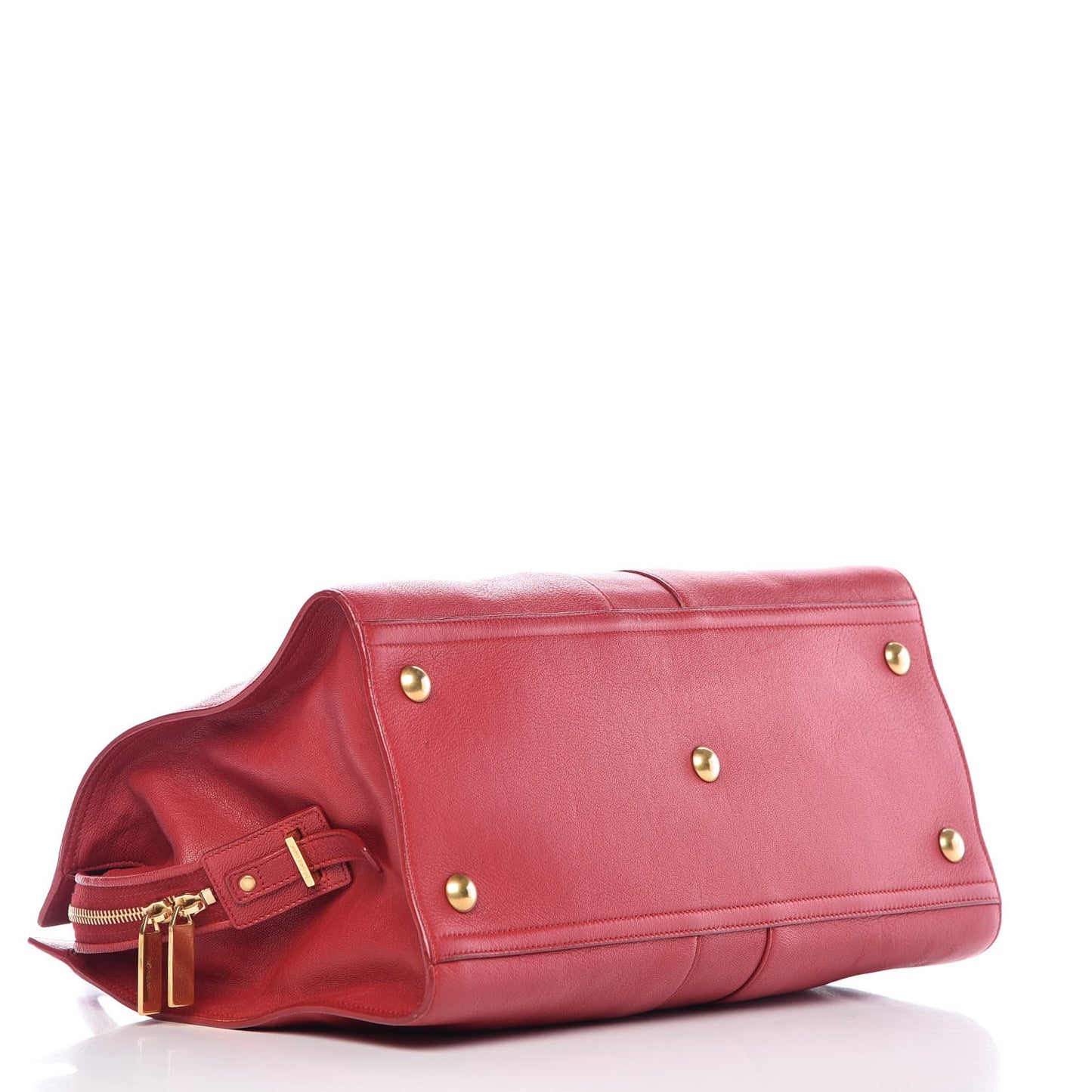 Sheepskin Medium Cabas ChYc Rouge Orient