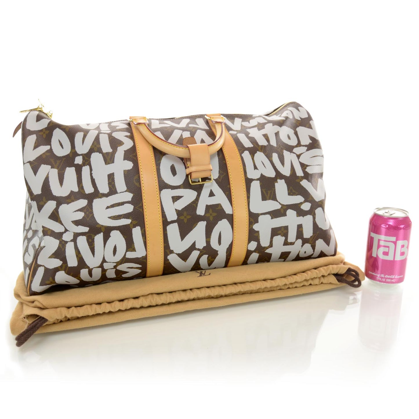 Graffiti Keepall 50 Silver