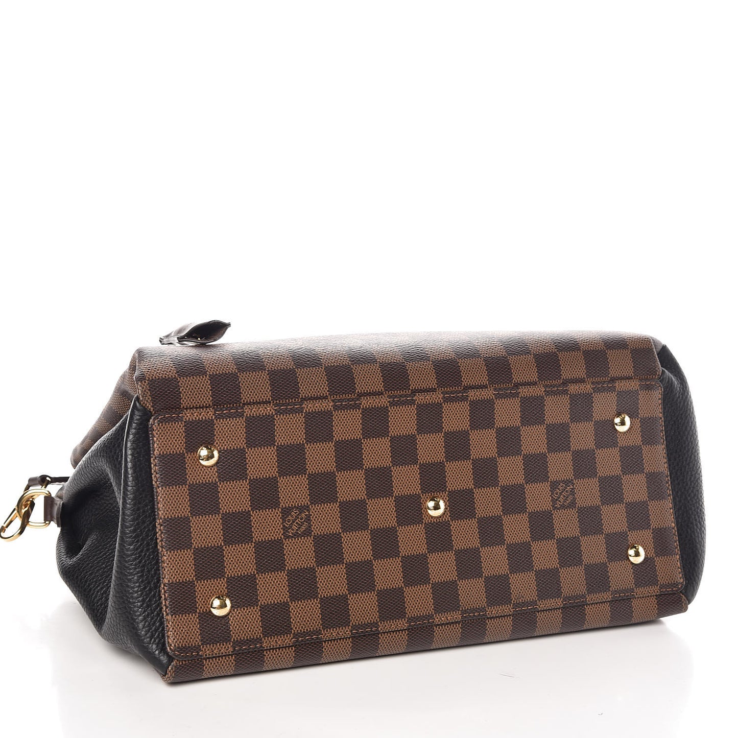 Cuir Taurillon Damier Ebene Normandy Black