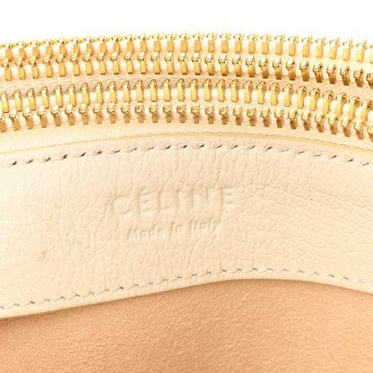 Celine Goatskin Small Trio Crossbody Bag White 8 of 13