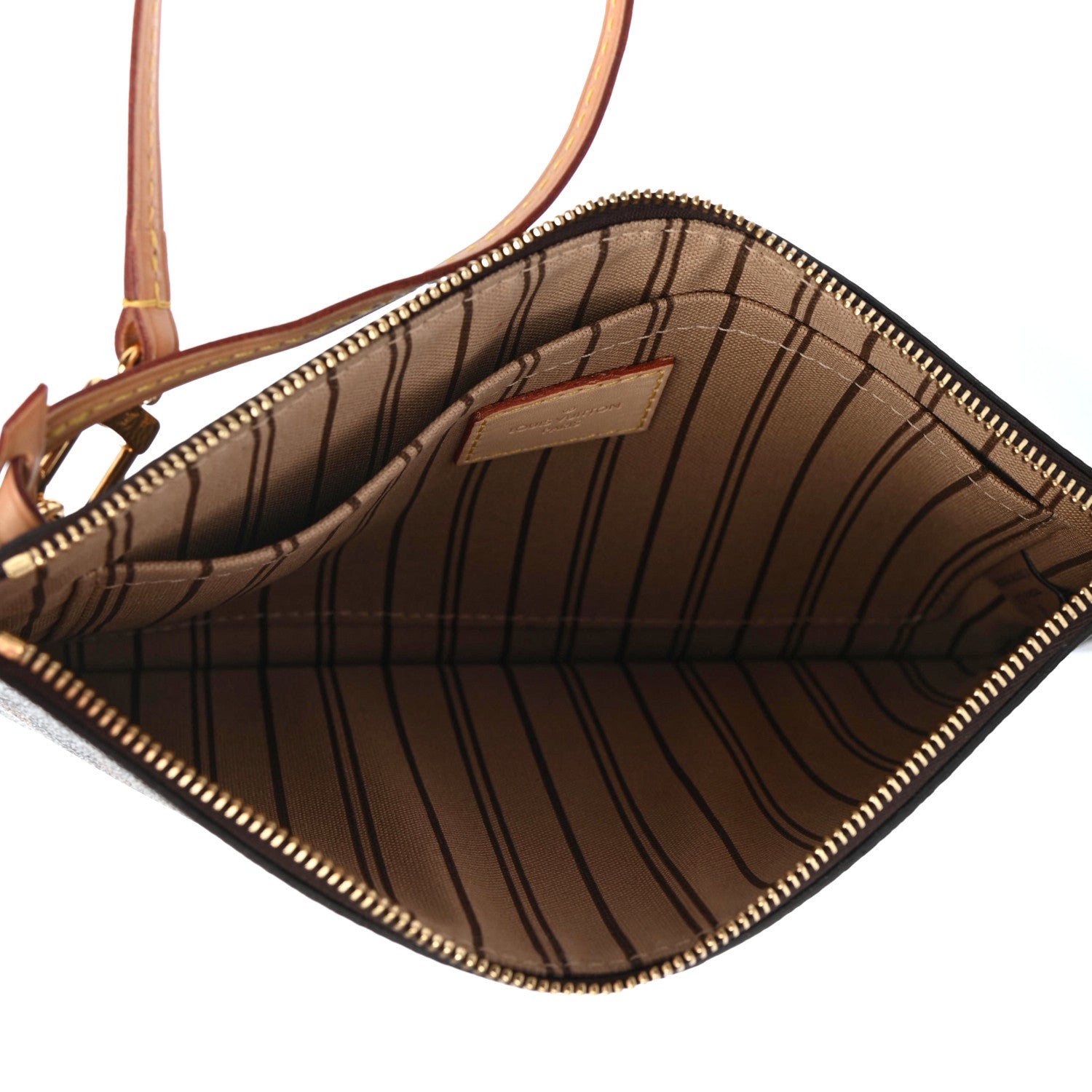 Louis Vuitton Monogram Neverfull MM GM Pochette 4 of 4