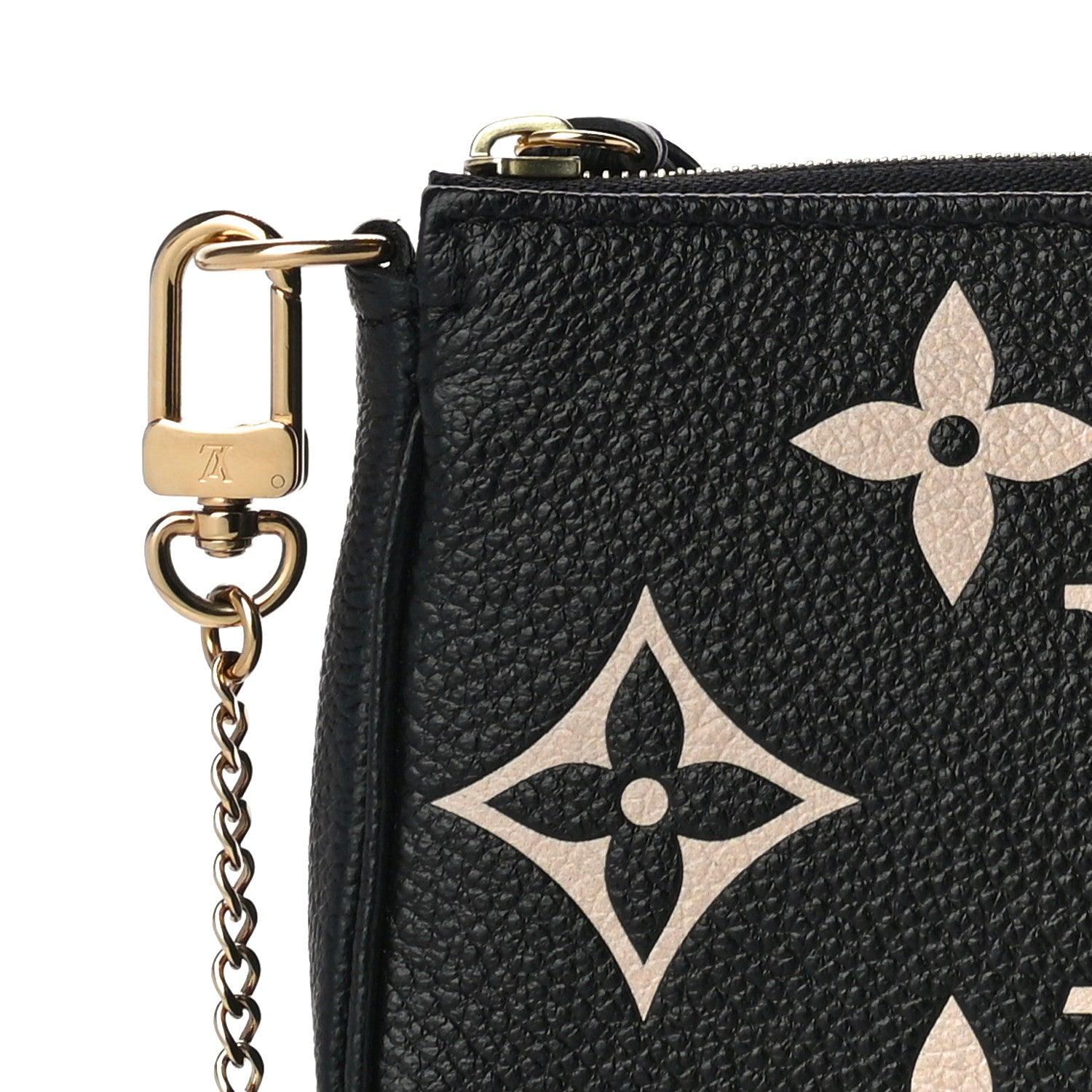 Louis Vuitton Empreinte Monogram Giant Mini Pochette Accessories Black 7 of 9