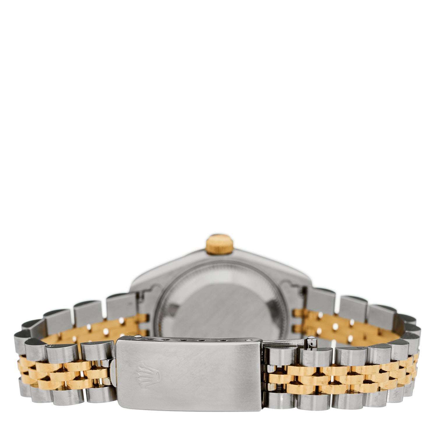Rolex Stainless Steel 18K Yellow Gold Diamond 26mm Oyster Perpetual Datejust Watch Champagne Jubilee 69173 3 of 4