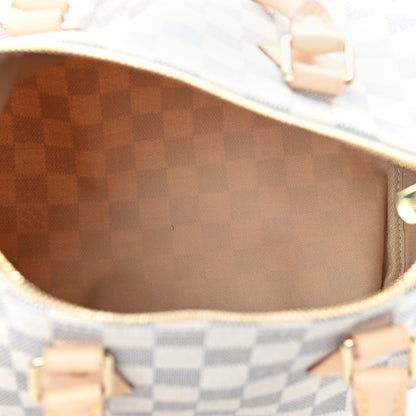 Louis Vuitton Damier Azur Speedy Bandouliere 25 5 of 8