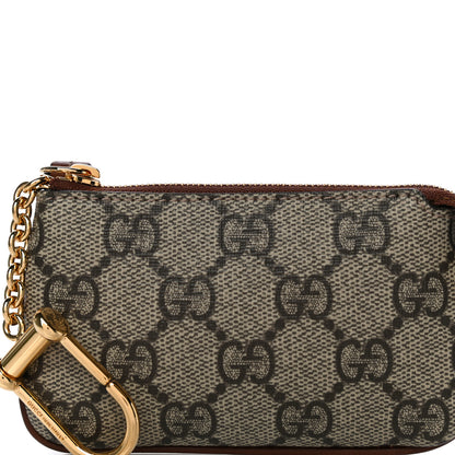 Gucci GG Supreme Monogram Key Case Brown 8 of 12