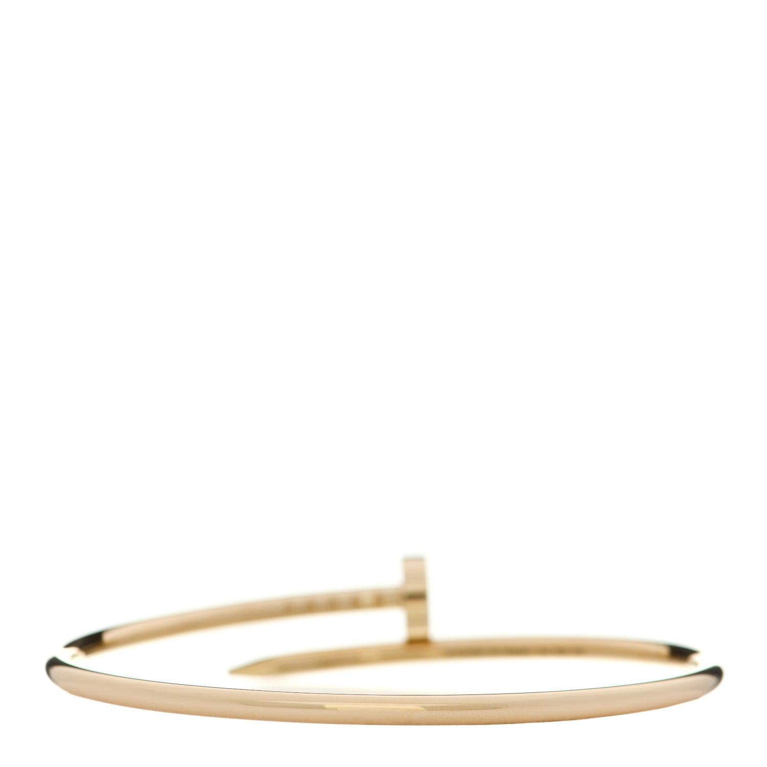 Cartier 18K Yellow Gold Small Juste Un Clou Bracelet 15 2 of 4