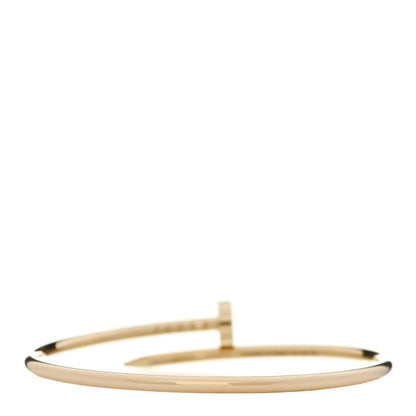 Cartier 18K Yellow Gold Small Juste Un Clou Bracelet 15 2 of 4