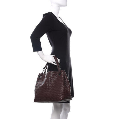Bottega Veneta Nappa Intrecciato Garda Bag Dark Barolo 2 of 11