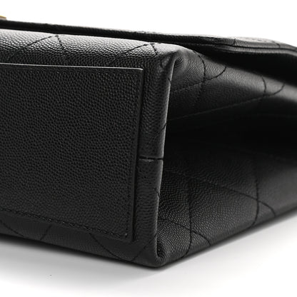 Chanel Caviar Quilted Bracelet On Chain Flap Black 8 of 8