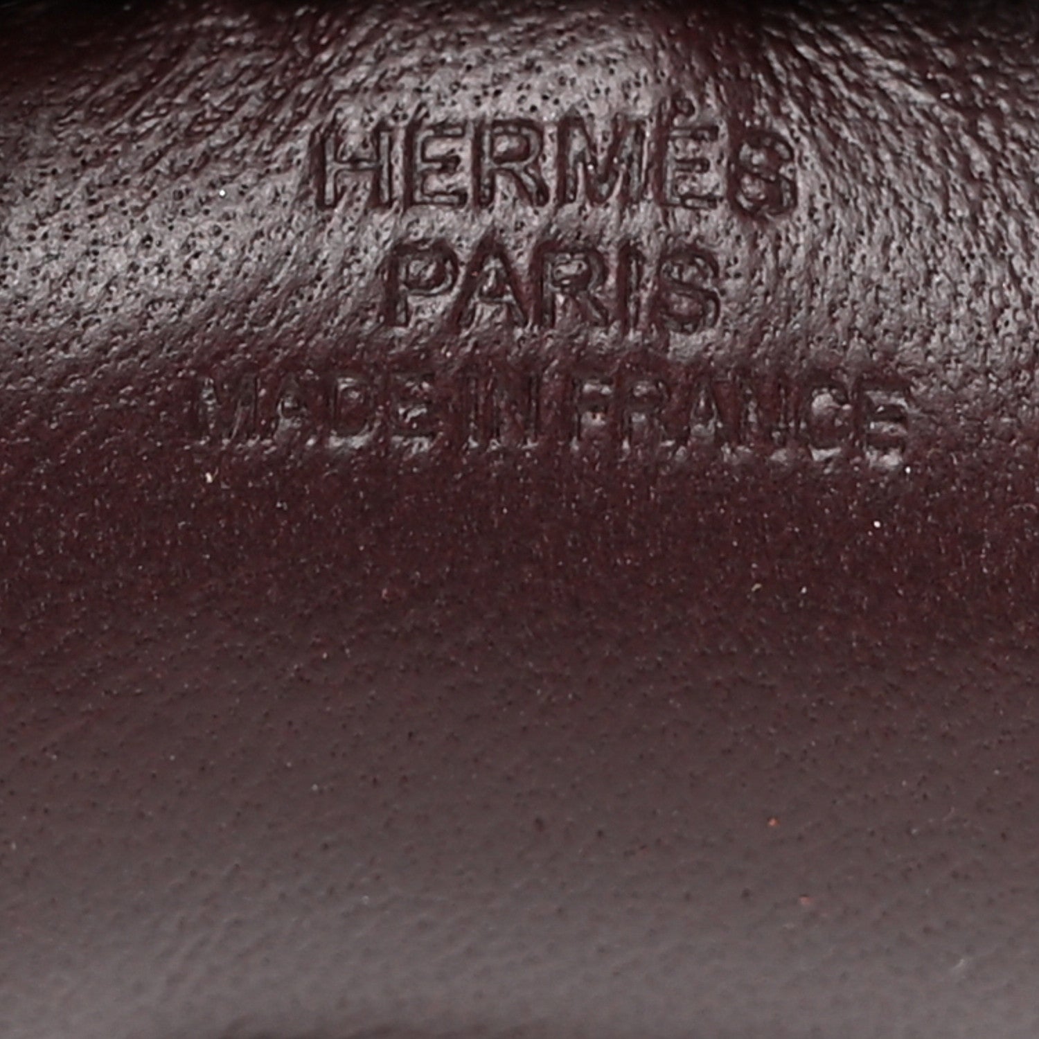 Hermes Milo Lambskin Grigri Rodeo Horse Bag Charm PM Rouge Sellier Rouge H Black 4 of 5