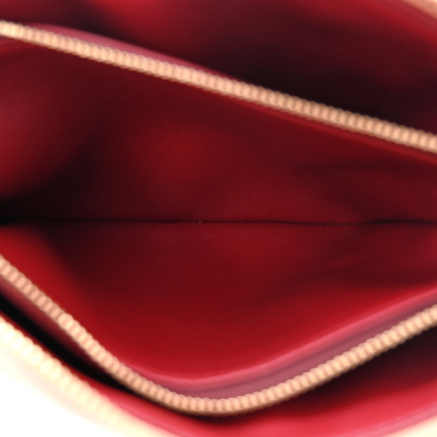 Metallic Lambskin Embossed Monogram Coussin BB Pink Gold