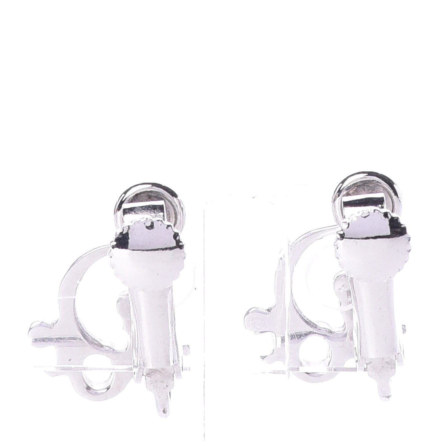 Logo Earrings Silver