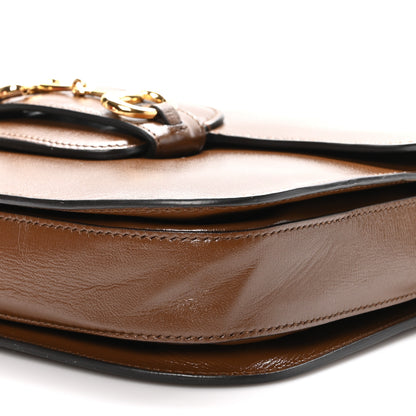 Gucci Azalea Calfskin Horsebit 1955 Shoulder Bag Brown Sugar 11 of 12