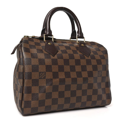 Louis Vuitton Damier Ebene Speedy 25 3 of 9