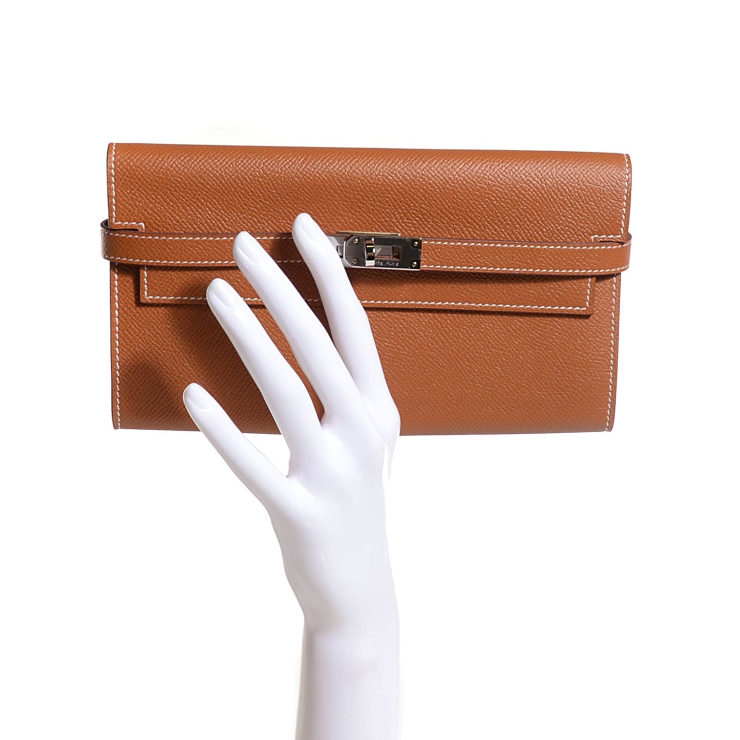 Epsom Kelly Longue Wallet Gold