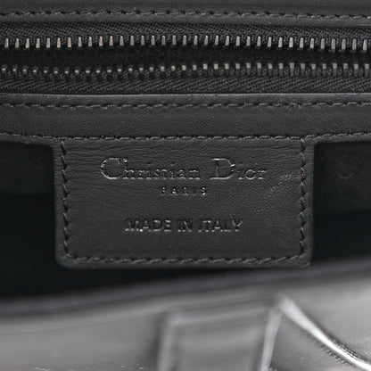 Christian Dior Ultra Matte Calfskin Saddle Bag Black 6 of 12