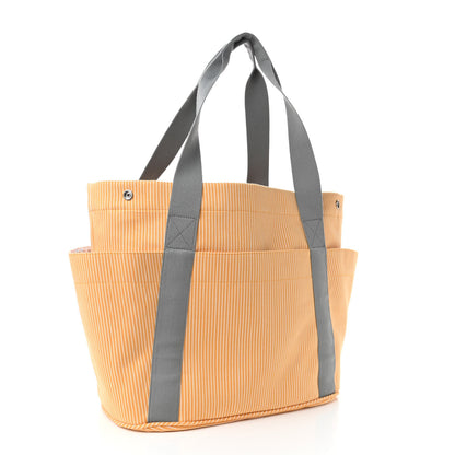 Hermes Cotton Canvas Passe-Passe Nappy Tote Bag Miel 2 of 4