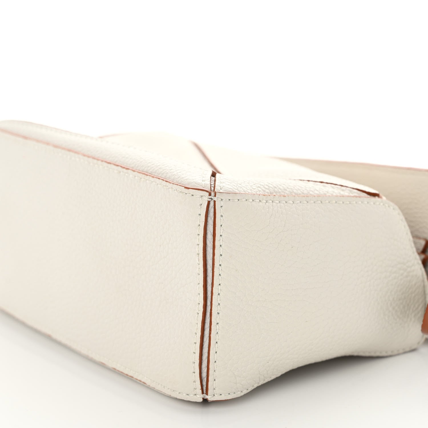 Loewe Calfskin Mini Puzzle Bag Soft White 9 of 9