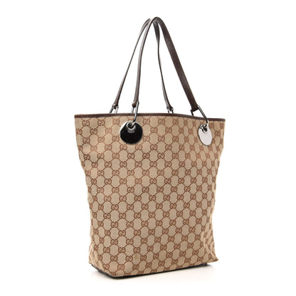 Gucci Monogram Large Eclipse Tote Brown 3 of 15
