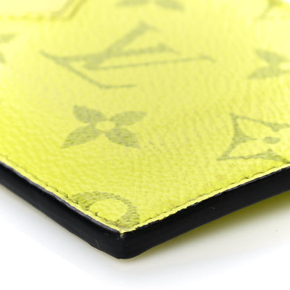 Louis Vuitton Monogram Taiga Coin Card Holder Yellow 9 of 11