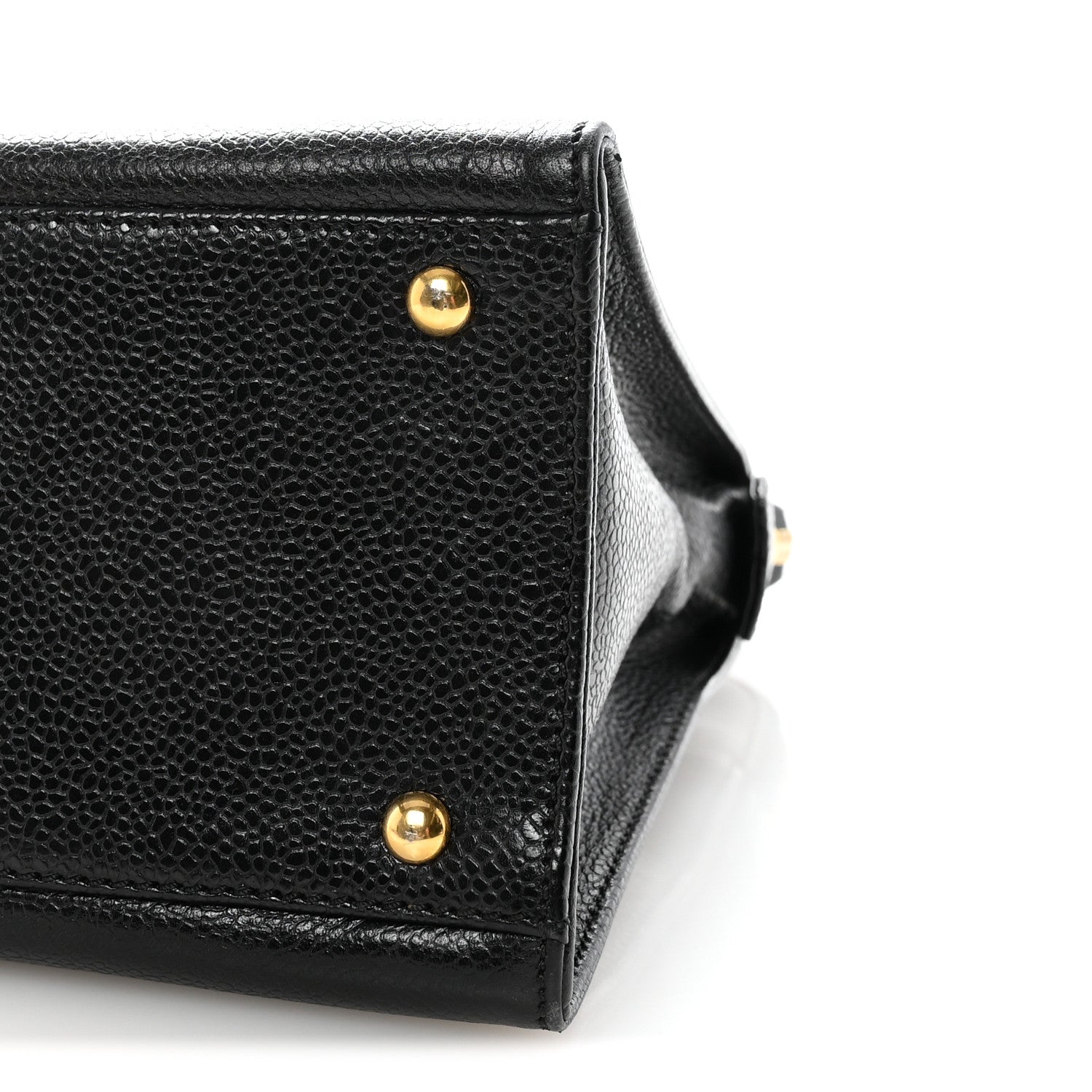 Chanel Caviar Flap Shoulder Bag Black 9 of 9