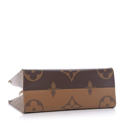Louis Vuitton Reverse Monogram Giant Onthego MM 4 of 9