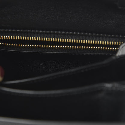 Celine Box Calfskin Small Classic Box Flap Bag Black 8 of 10