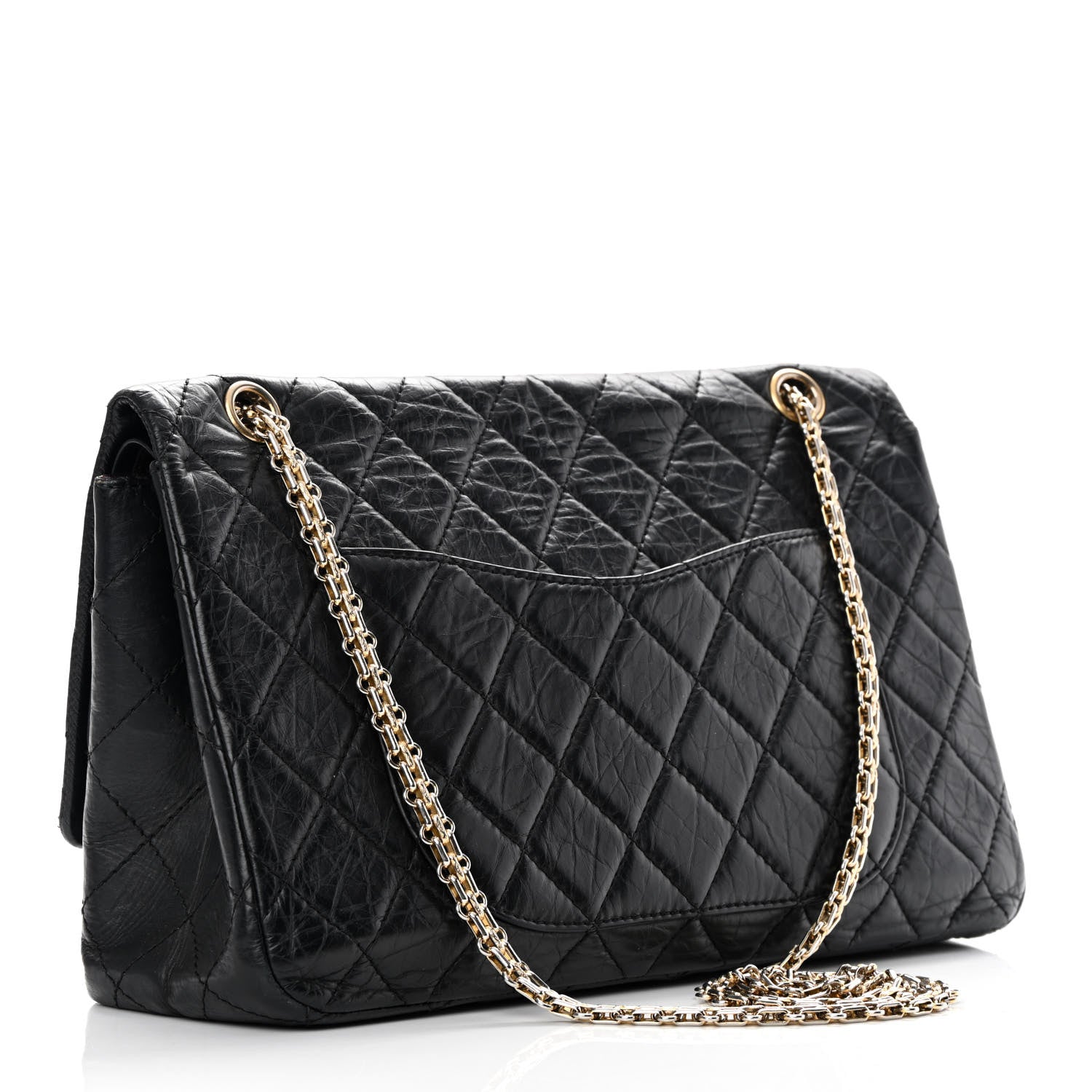 Chanel Aged Calfskin Quilted 2.55 Reissue 227 Flap Black 3 of 18