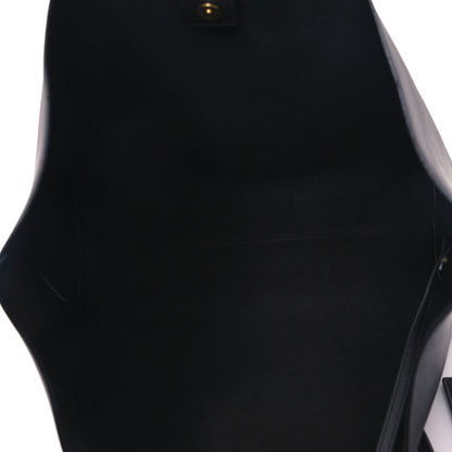 Saint Laurent Calfskin Large Shopping Tote Black 6 of 12