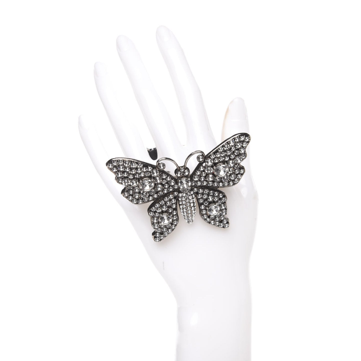 Web Crystal Butterfly Bracelet