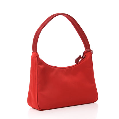 Prada Tessuto Nylon Mini Re-Edition 2000 Bag Rosso 3 of 11