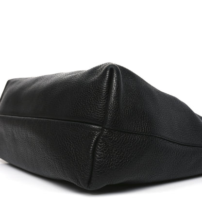 Salvatore Ferragamo Calfskin Medium Tote  Black 9 of 9