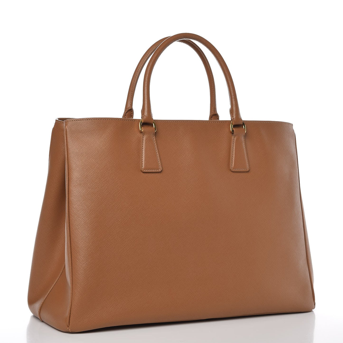 Saffiano Lux Large Tote Caramel
