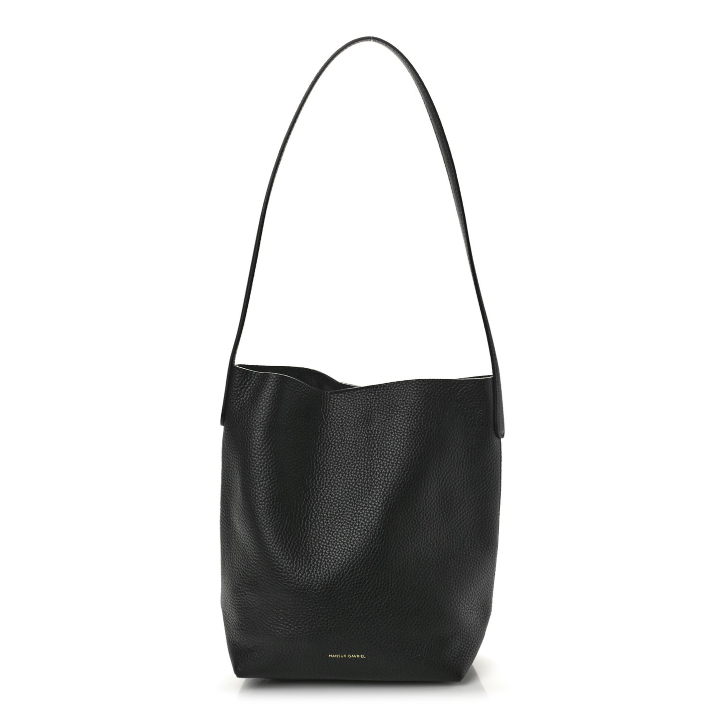 Pebbled Calfskin Everyday Cabas Black