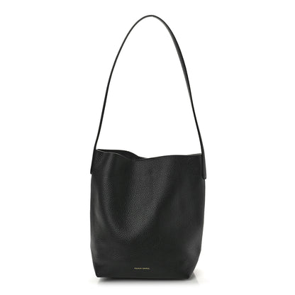 Mansur Gavriel Pebbled Calfskin Everyday Cabas Black 1 of 9