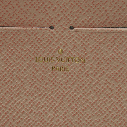 Louis Vuitton Calfskin Felicie Card Holder Insert Rose Ballerine 6 of 6