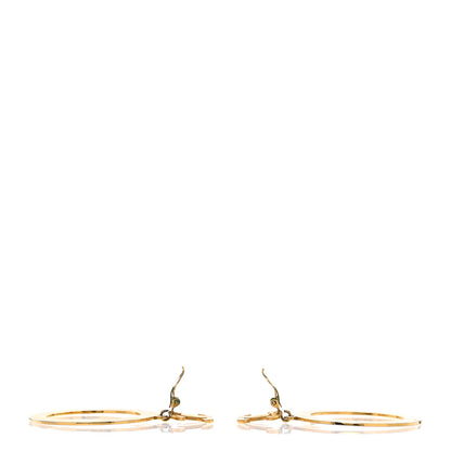 Chanel CC Drop Clip On Earrings Gold 3 of 5