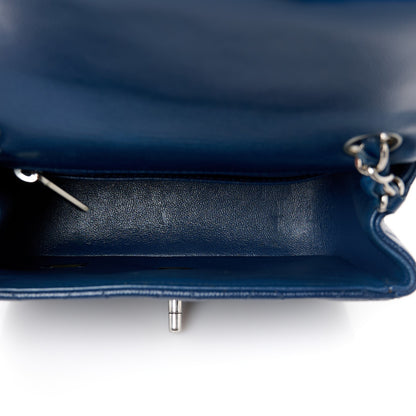 Chanel Caviar Quilted Mini Square Flap Navy 4 of 10