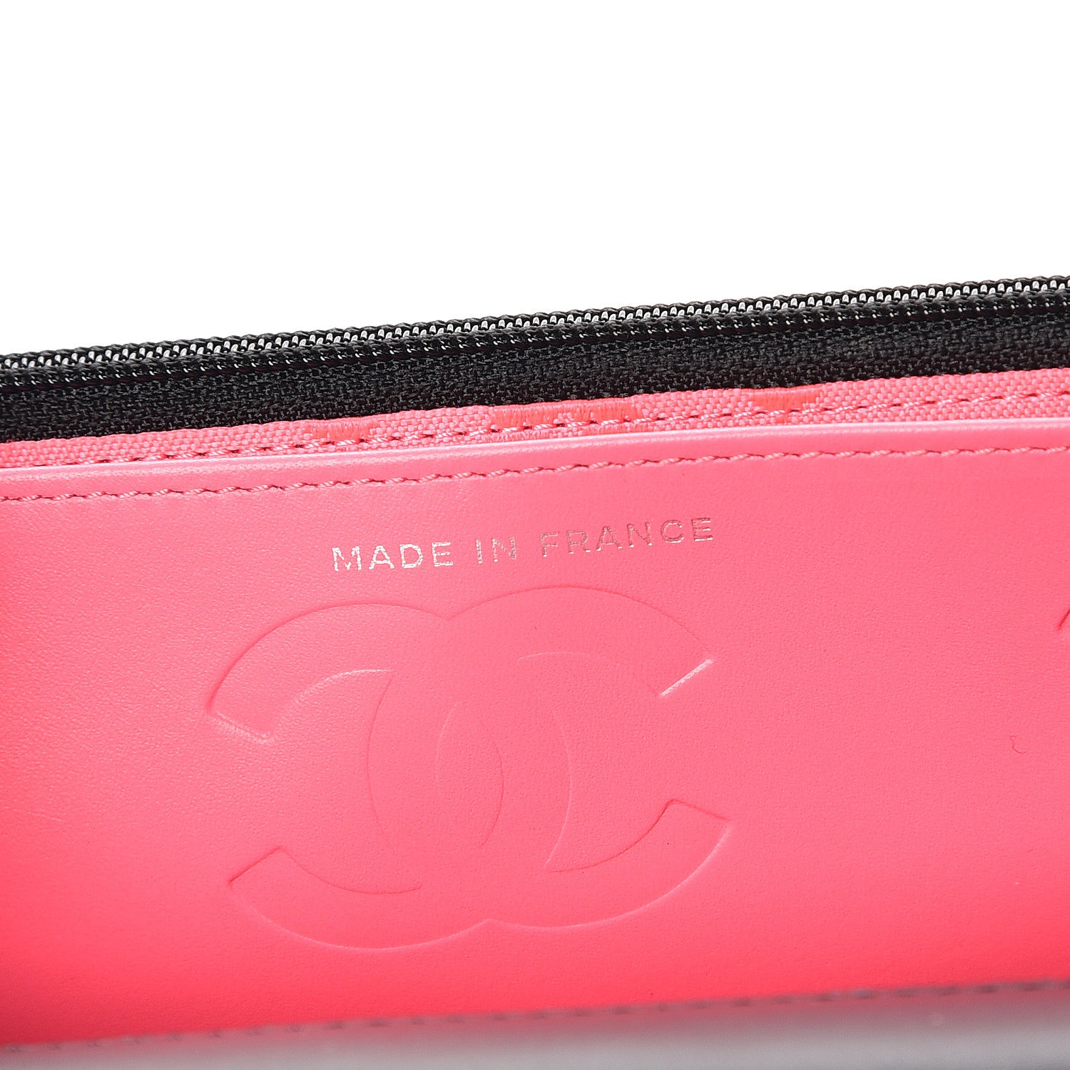 Chanel Calfskin Quilted Cambon Wallet On Chain WOC Black 7 of 13