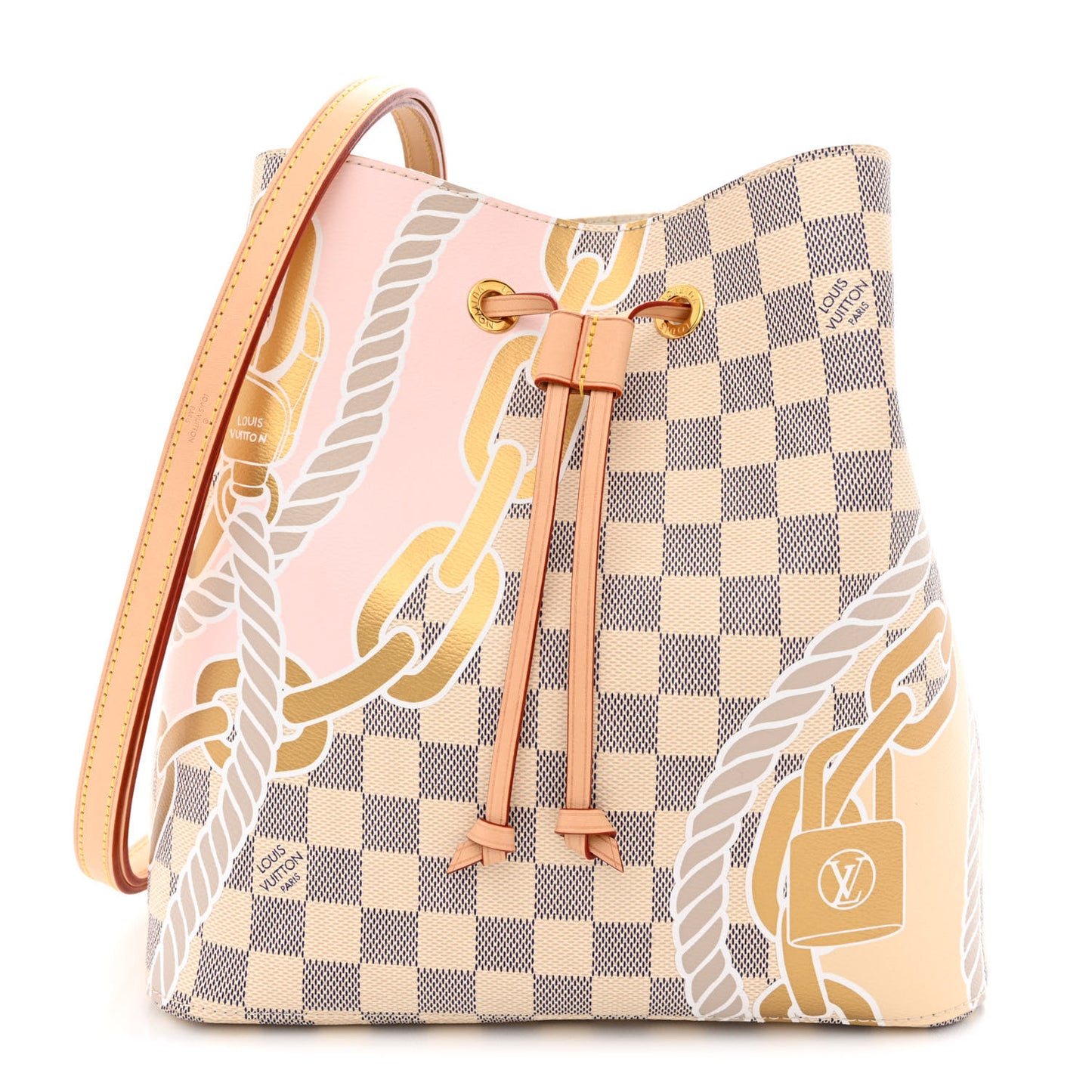 Damier Azur Nautical Neonoe MM