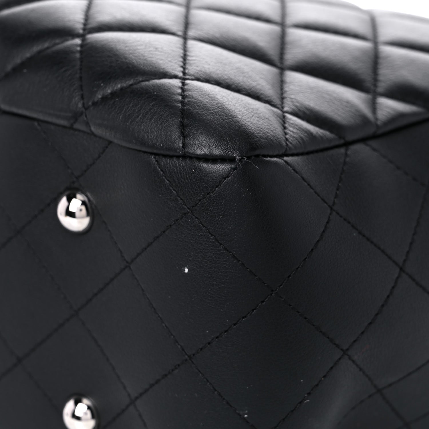 Chanel Calfskin Quilted Large Classic Shopping Tote Black 7 of 12