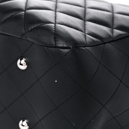 Chanel Calfskin Quilted Large Classic Shopping Tote Black 7 of 12