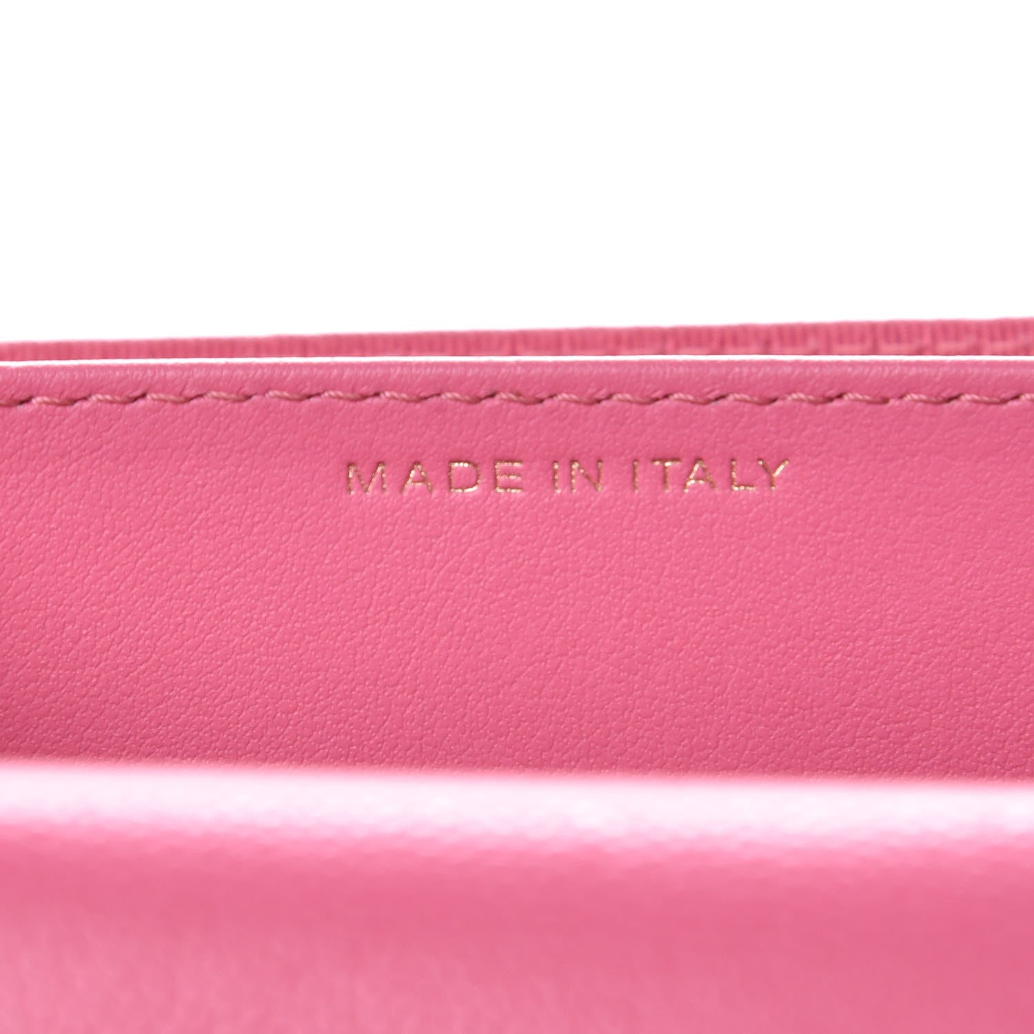 Chanel Caviar Quilted Flap Card Holder Wallet Pink 7 of 9