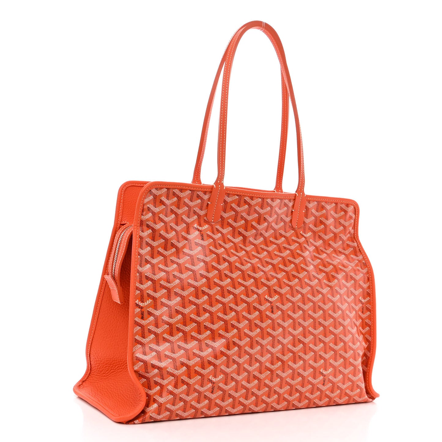 Goyardine Sac Hardy Pet Carrier PM Orange