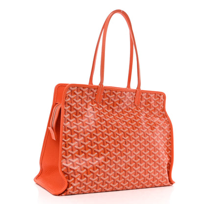 Goyard Goyardine Sac Hardy Pet Carrier PM Orange 4 of 11