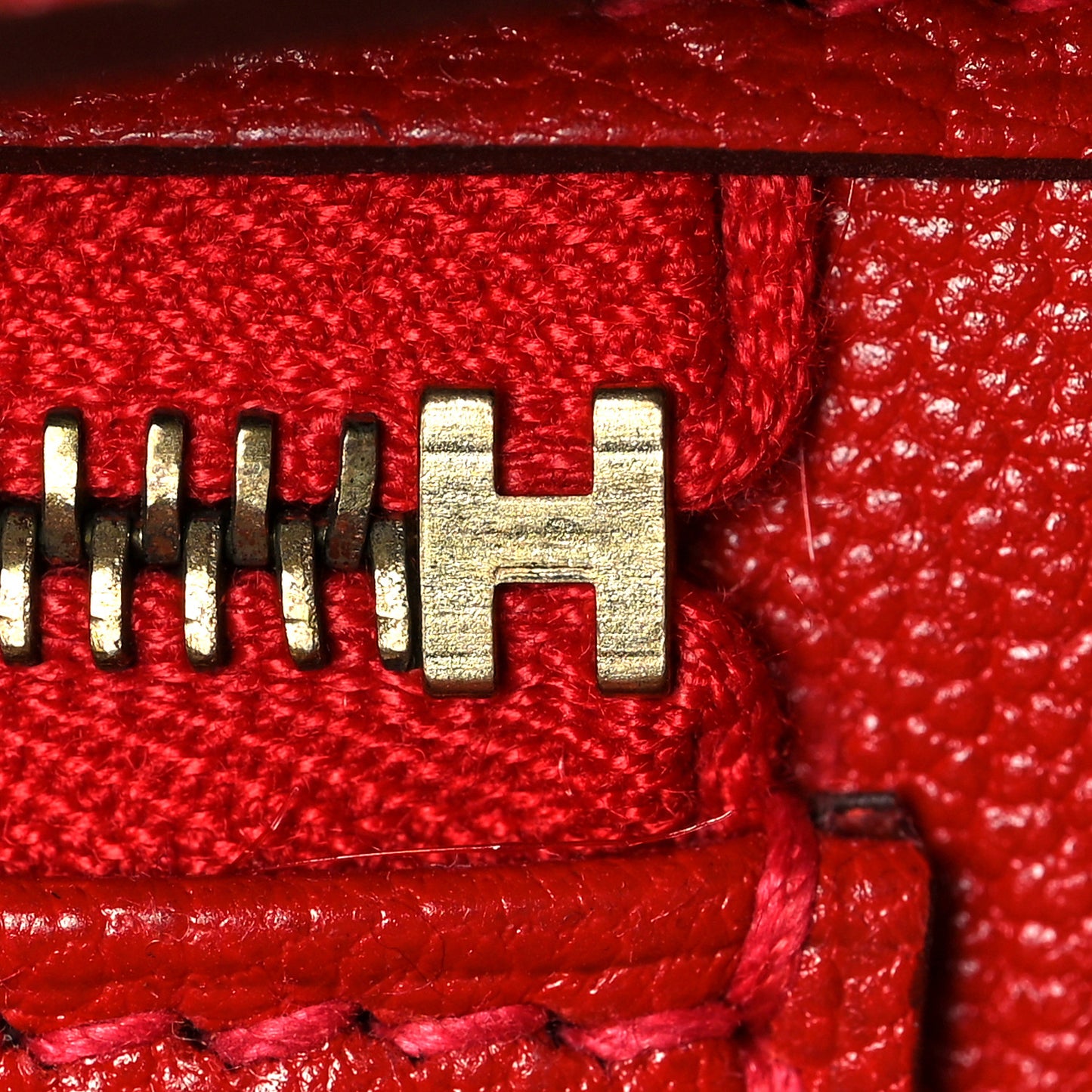 Togo Birkin 35 Rouge Casaque