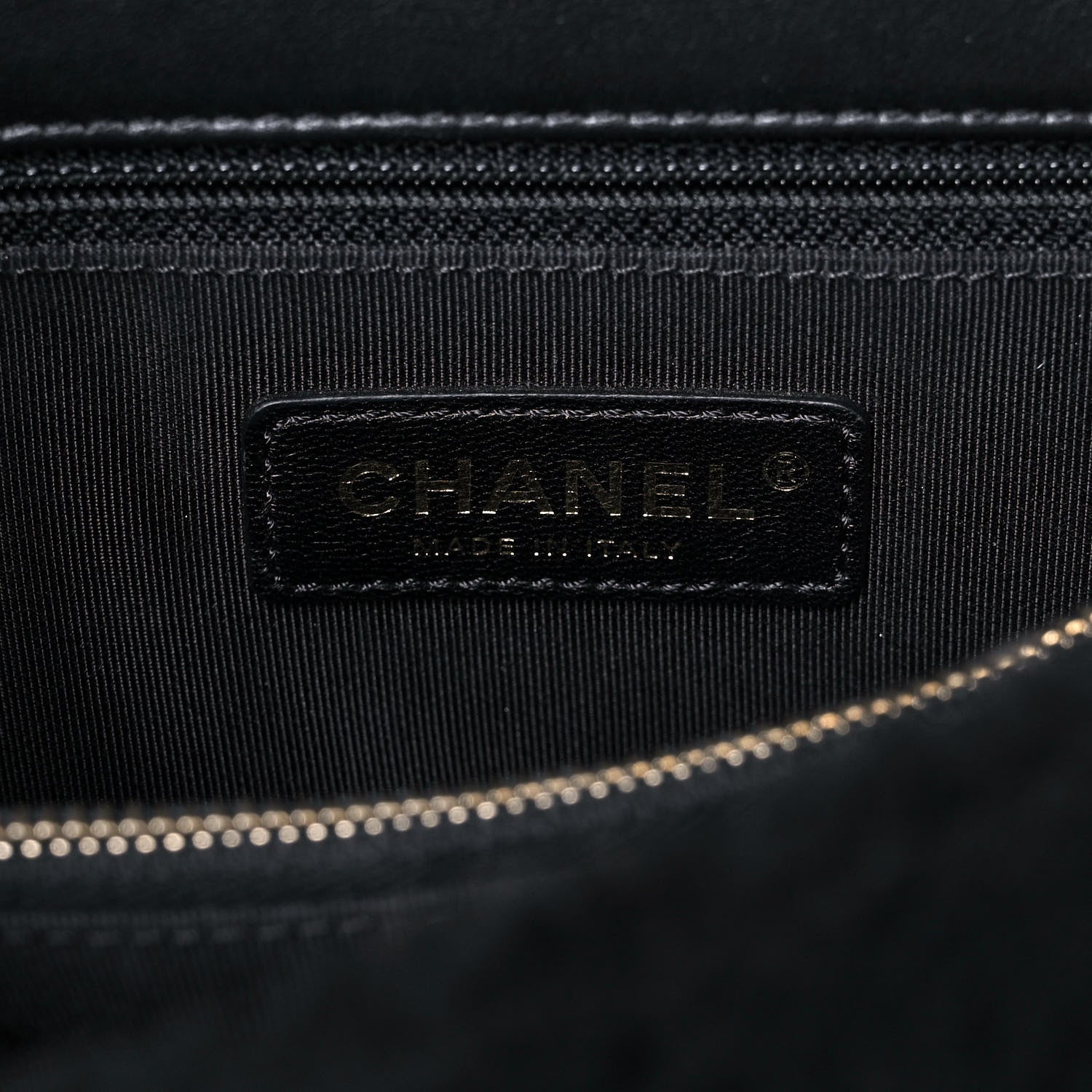 Chanel Shearling Lambskin Medium Coco Handle Flap Black 6 of 19