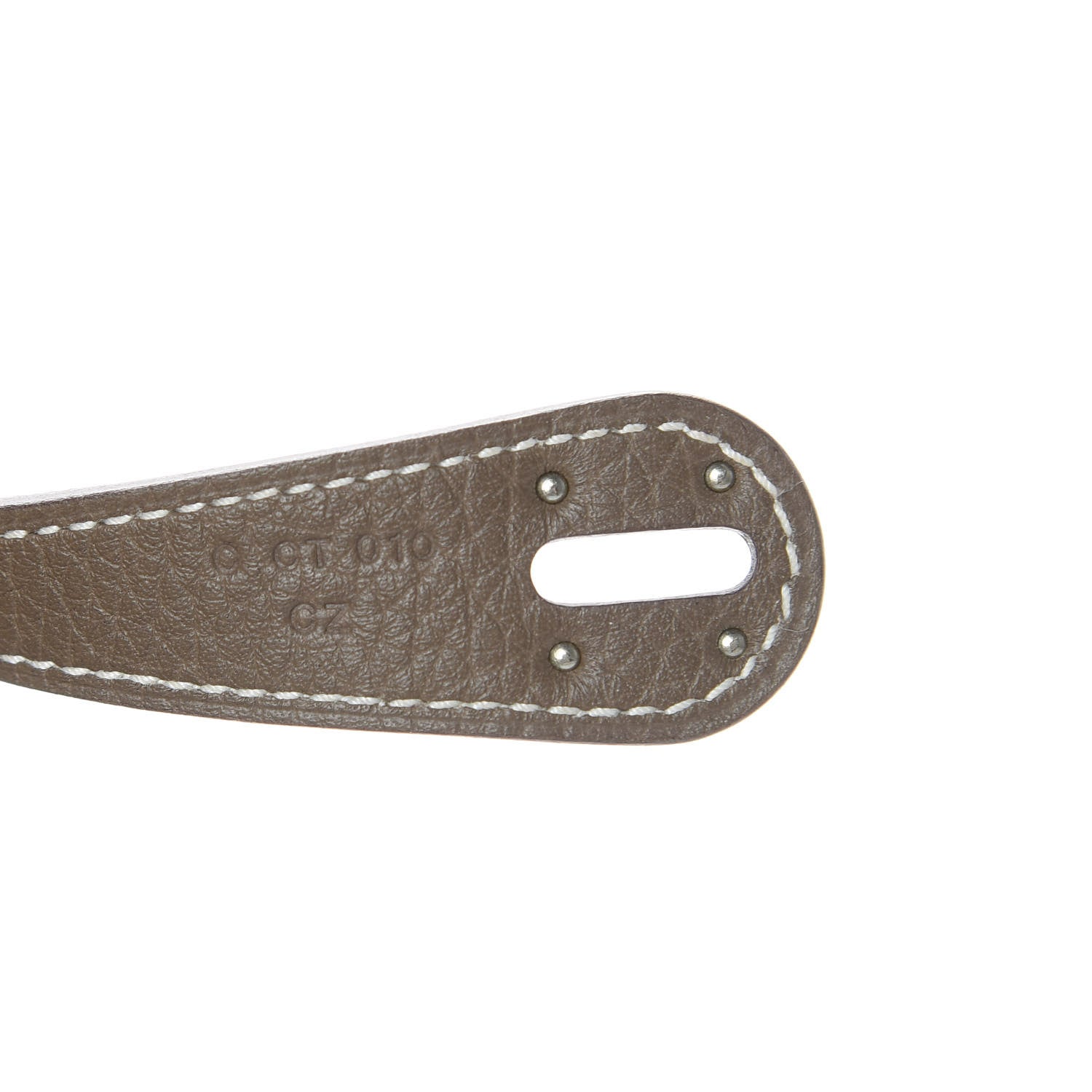 Hermes Taurillon Clemence Lindy 26 Etoupe 7 of 14