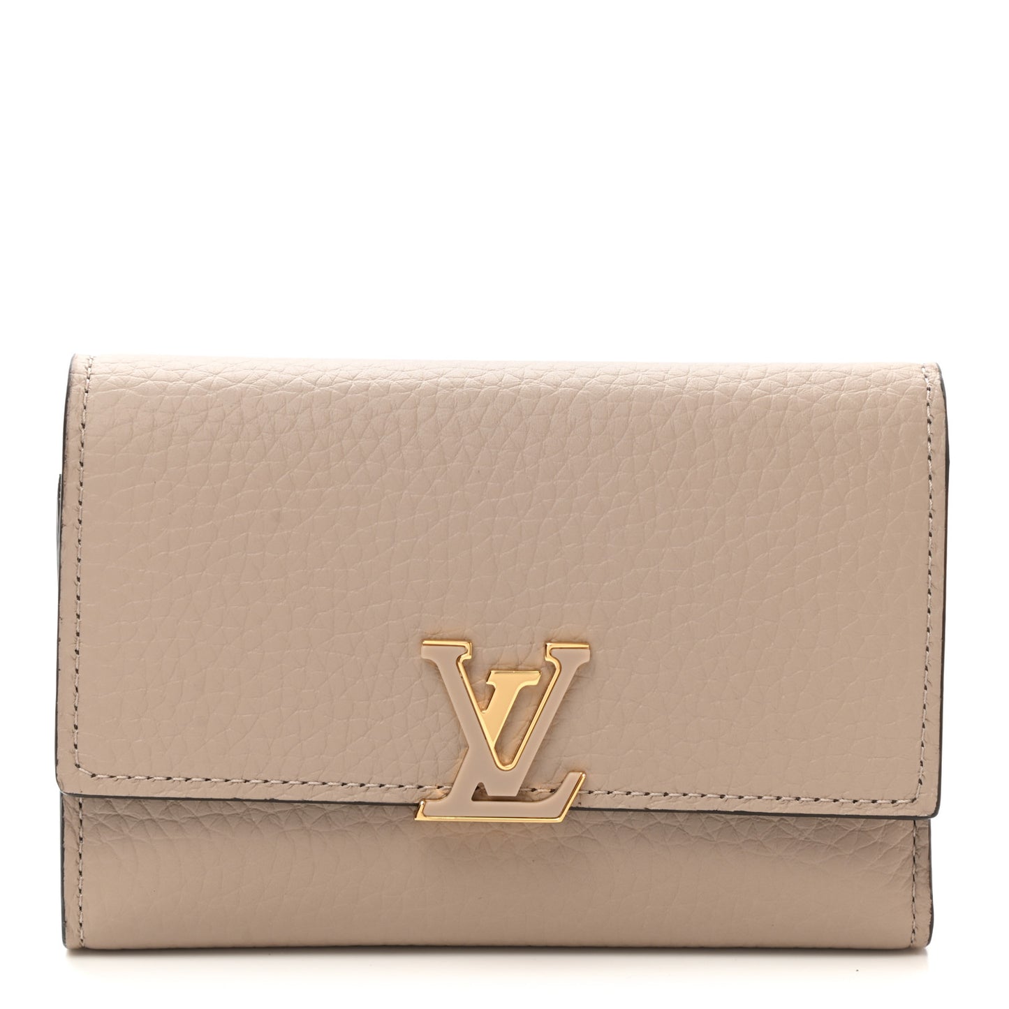 Taurillon Capucines Compact Wallet
